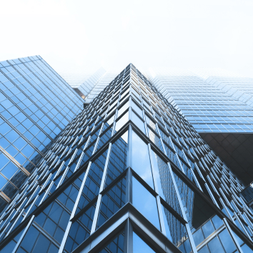 Bâtiment en verre