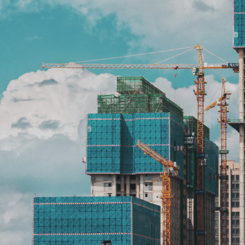 Immeuble en construction