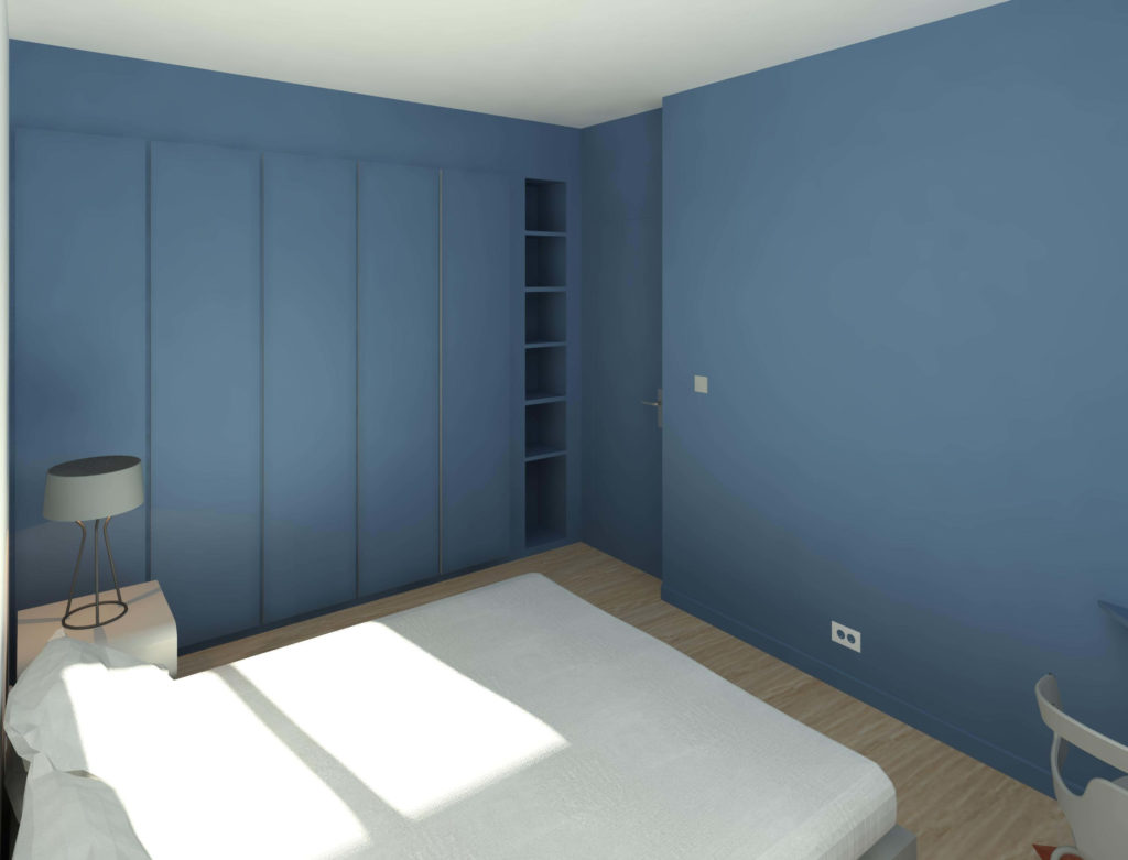 Chambre parentale 3D