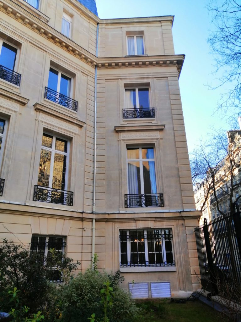 Façade côté gauche
