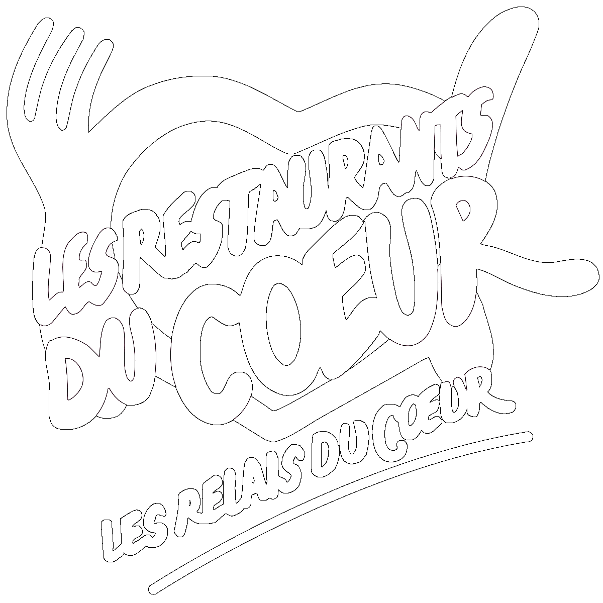 Logo les restos du cœur