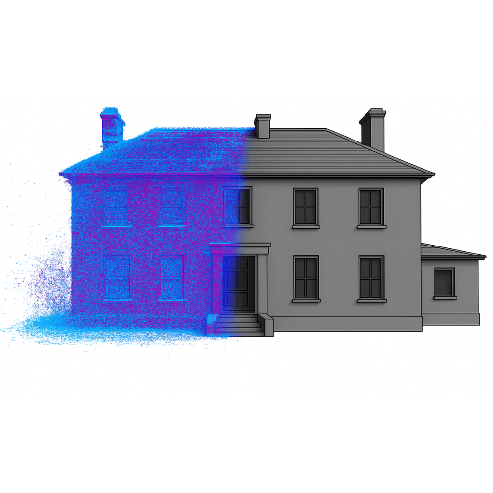 Nuage de point maison