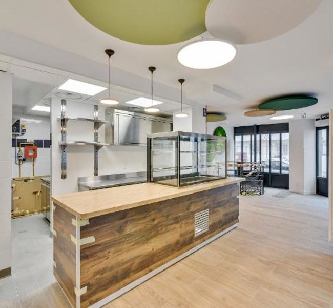Présentation projet - Zone de sélection restaurant